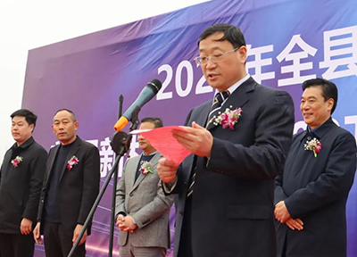  射陽湖新年首個(gè)億元項(xiàng)目開工奠基，可新增年銷售3億元